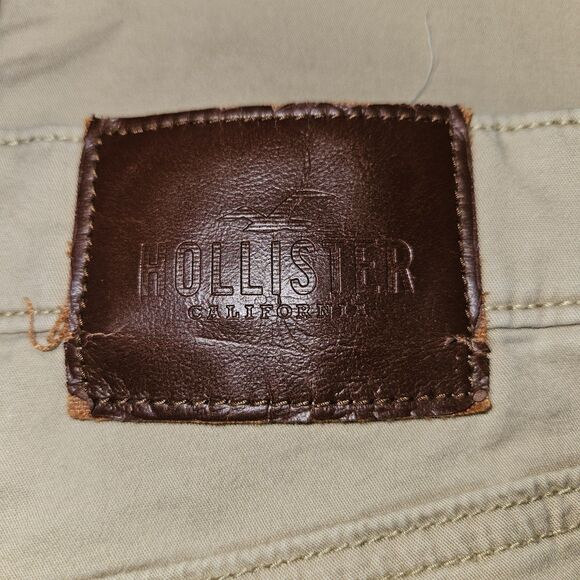 Hollister Men’s Tan Skinny Chino Pants 31×32 | Epic Flex 5-Pocket - Picture 8 of 12